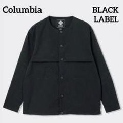 【美品】Columbia Black label ノーカラーブルゾン L Columbia／COLUMBIA BLACK LABEL／ログリバー ブラック