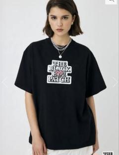 値下げ！ BlackEyePatch moussy BABY TEE M1197 moussy×Black Eye Patch Tシャツ サイズF - メルカリ