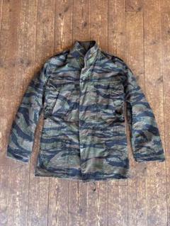 70s M-65 フィールドジャケット　タイガーカモ　ビンテージ 80's GOLDEN MFG. CO. M-65 フィールドジャケット タイガーカモ