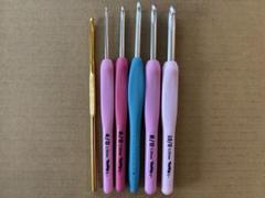 かぎ針セット エティモ ロゼ アミュレ チューリップ クロバー