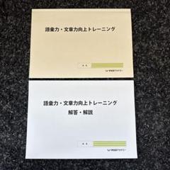 早稲田アカデミー 公立中高一貫校 語彙力／文章力