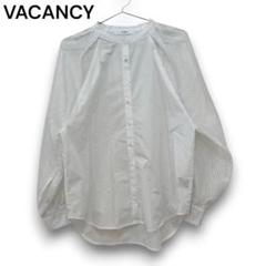 夏メッシュ！ヴァカンシー VACANCY レース切替バルーン袖ブラウス【F】
