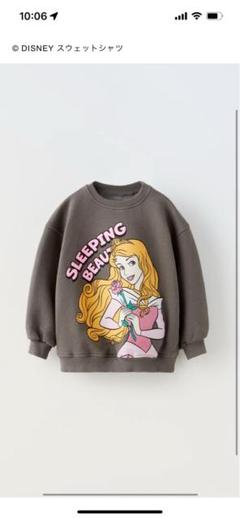 ZARA ザラ ディズニー プリンセス スウェット トレーナー ZARAザラディズニーコラボプリンセス白雪姫パーカーフーディ