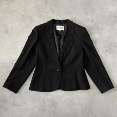 ❤ヨウ☆【ジュン アシダ】✨美品　テーラードジャケット　黒地に白　11号 2025年最新】jun ashida テーラードジャケットの人気アイテム