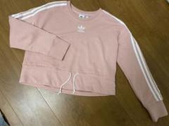 adidas ピンク クロップドスウェットのサムネイル