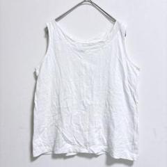 CRAFT クラフト コットンカットソー L 大きめ ノースリーブ 綿100%