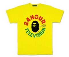 24HOUR テレビ　apeコラボTシャツ Sサイズ イエロー 2025年最新】ape 24時間テレビの人気アイテム - メルカリ