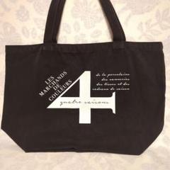 quatre saisons - キャトルセゾン トートバッグ ネイビーの通販