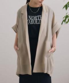 やまと Dignite collier 半袖ジャケット グレー やまと様専用 Dignite collier 半袖ジャケット グレー レディース