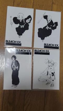 BLEACH EX. ブロマイド 草鹿やちる 原画展　吉良イヅル　猿柿ひより BLEACH EX. ブロマイド 草鹿やちる 原画展 吉良イヅル 猿柿