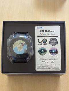 プロトレック スマート CASIO　WSD-F30-WE 春霞 限定1000本 カシオ、春霞をイメージしたPRO TREK Smartの限定モデル「WSD