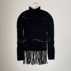 ISSEYMIYAKE イッセイミヤケ　フリンジ　長袖