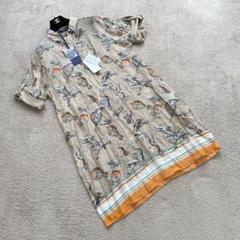 極美品 レコパン（LES COPAINS）グラデーションドットワンピース 2025年最新】レコパン ワンピースの人気アイテム - メルカリ