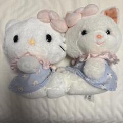 平成レトロサンリオ 100catsworld 猫ぬいぐるみ中古品