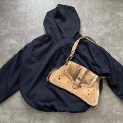 Italian-made python leather shoulder bag