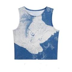 paloma—wool 猫プリント 長袖Tシャツ S Paloma wool 猫プリント ノースリーブトップス - メルカリ