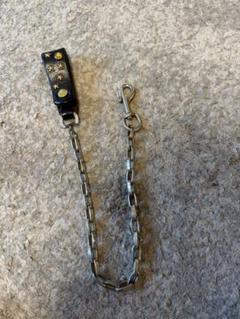 GQ2582◇HTC : スタッズレザー ウォレットチェーン◇カギはおまけです。 正規取扱店 HTC(Hollywood Trading Company) Wallet Chain #D