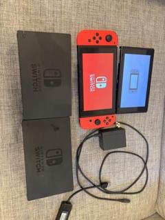 Nintendo Switch 2台セット ACアダプター、プロコン