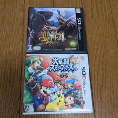 大乱闘スマッシュブラザーズ /モンスターハンター4　任天堂　3DS