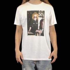 シンディー•ローパー　UT Lサイズ メッセージTシャツ Amazon | [マンブルズ] シンディ ローパー Tシャツ TWELVE