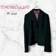 TOMORROWLAND ジャケット ウール ブラック M レディース 古着