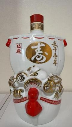 未開栓】希少SUNTORY ROYAL 12年/2001 巳（み）/干支ボトル