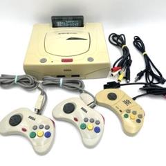 動作確認済　セガサターン 本体 コントローラー3つ　拡張ラムカートリッジ　　付属