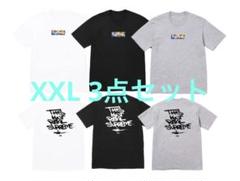 Olaolu Slawn Supreme Box Logo Tee XXL 3色