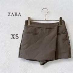 ザラ ZARA ショートパンツ キュロット スコート ブラウン 小さめ