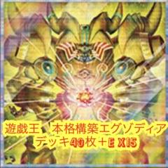 遊戯王 本格構築エグゾディアデッキ40枚+E X15枚
