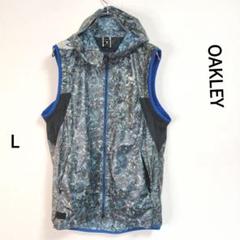 OAKLEY フード付き薄手ベスト サイズL