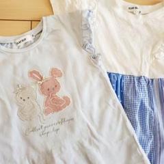 100サイズ　スラップスリップTシャツ&ワンピースセット