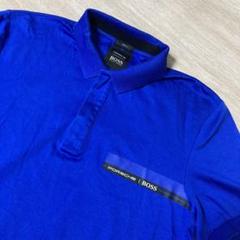 HUGOBOSS × PORSCHE ヒューゴボスポルシェハーフジップポロシャツ HUGO BOSS (ヒューゴボス) ハーフジップ 半袖 ポロシャツ
