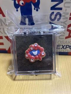 関西万博　ミャクミャク　フルカカラー3D ピンズケース入り