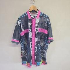 C.E (CAV EMPT) シーイー 総柄 シャツ 半袖 薄手 M チェック