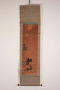 掛軸 茶掛 千綿潤英尚筆【楽心静寿年】自筆一行 大徳寺 派秀善寺 壺中庵 住職 掛軸 茶掛 千綿潤英尚筆【楽心静寿年】自筆一行 大徳寺 派秀善寺