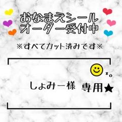 しょみー様専用♡カット不要♡お名前シールオーダー受付中★