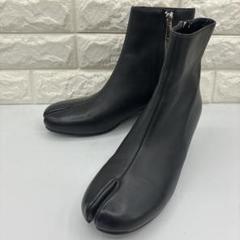❤️未使用品❤️エンデヴァイス 足袋ブーツ サイドジップ ヒール 44 ブラック
