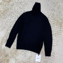 新品　モンクレール　ニット　セーター　ブラック　黒　スナップ　ハイネック MO5234EM00038_5_l.jpg