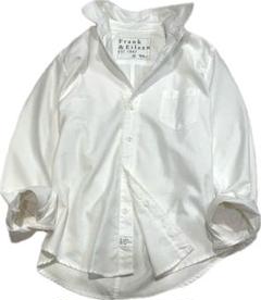 フランク＆アイリーン バリー スキッパーシャツ ホワイト白 XS Frank&Eileen フランクアンドアイリーン BARRY スキッパーシャツ