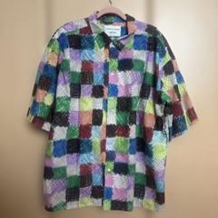 ✨タグ付き✨ニコアンド ツモリチサト  総柄  シャツ  M  マルチカラー TSUMORI CHISATO - ツモリチサト niko and…コラボ総柄シャツの