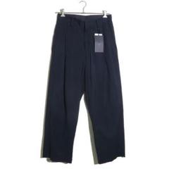 uru tokyo ウールベルテッドパンツ ネイビー サイズ3 美品 正規品 uru tokyo ウールベルテッドパンツ ネイビー サイズ3 美品 正規