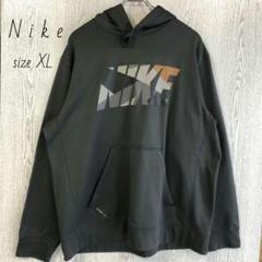 ナイキ　Nike　プリントロゴ　パーカー　プルオーバー　XL 古着　NIKE