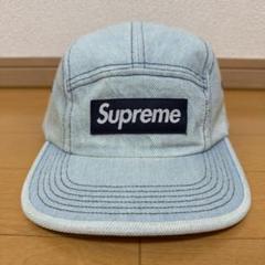 Supreme Denim Camp Cap ウォッシュドインディゴ 25ss