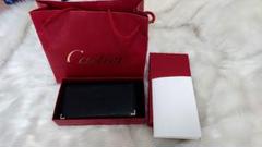 カルティエ 長財布 黒 メンズ レディース Cartier ウォレット