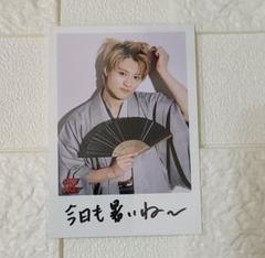 上村謙信 チェキ風フォト 上村謙信 メッセージ入りチェキ風フォト - メルカリ