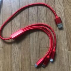 3in1急速充電ケーブル(1M)