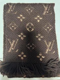 Louis Vuitton 茶色マフラー エシャルプ　ロゴマニア　フリンジ付き 楽天市場】ルイヴィトン マフラー エシャルプ・ロゴマニア