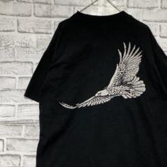 USA製90sヴィンテージTシャツ！シングルステッチ　ブラック半袖古着XL728