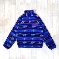 Patagonia 総柄 スナップT S ネイティブ プルオーバー フリース Patagonia 総柄 スナップT S ネイティブ プルオーバー フリース